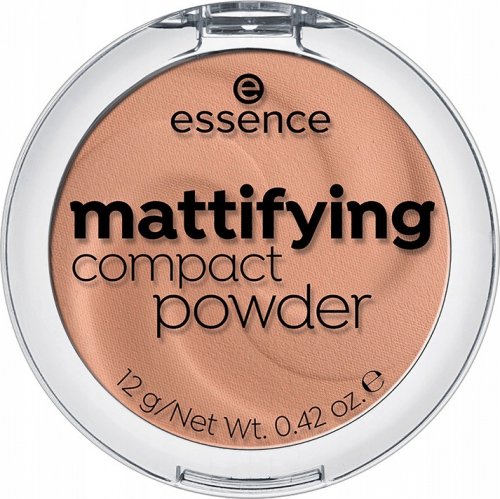 Essence - Mattifying Compact Powder - Matujący puder w kompakcie  - 02 - SOFT BEIGE 