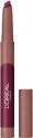 L'Oréal - MATTE LIP CRAYON - Automatic lipstick crayon - 1.3 g - 107 - SIZZLING SUGAR - 107 - SIZZLING SUGAR