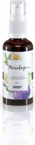 ANWEN - Marakuja - Olej do włosów wysokoporowatych - 50 ml
