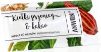 ANWEN - Kiełki pszenicy & Kakao - Maska do włosów wysokoporowatych - 10 ml