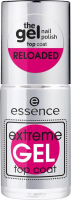 Essence - Extreme GEL Top Coat - Żelowy lakier nawierzchniowy do paznokci - 8 ml