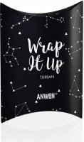 ANWEN - Wrap It Up - Cotton hair turban - Black
