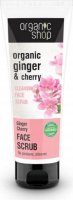 ORGANIC SHOP - CLEANSING FACE SCRUB - Cleansing face scrub - Ginger and cherry - 75 ml