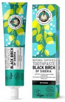 Agafia - Natural Toothpaste - Black Birch Of Siberia - Pasta do zębów z ekstraktem z czarnej brzozy z Syberii - Wybielająca - 85 g