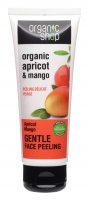 ORGANIC SHOP - GENTLE FACE PEELING - Delikatny peeling do twarzy - Morela i mango - 75 ml