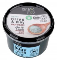 ORGANIC SHOP - BODY POLISH - Pasta do ciała - Oliwna Glinka - 250 ml