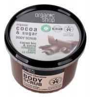 ORGANIC SHOP - BODY SCRUB - Peeling do ciała - Belgijska czekolada - 250 ml