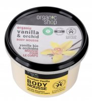 ORGANIC SHOP - BODY MOUSSE - Moisturizing body mousse - Bourbon Vanilla - 250 ml