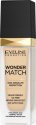 Eveline Cosmetics - WONDER MATCH Foundation - Luxurious foundation matching the skin with hyaluronic acid - 30 ml - 05 LIGHT PORCELAIN - 05 - LIGHT PORCELAIN