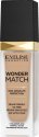 Eveline Cosmetics - WONDER MATCH Foundation - Luksusowy podkład dopasowujący się do skóry z kwasem hialuronowym - 30 ml - 30 - COOL BEIGE - 30 - COOL BEIGE