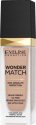 Eveline Cosmetics - WONDER MATCH Foundation - Luksusowy podkład dopasowujący się do skóry z kwasem hialuronowym - 30 ml - 15 - NATURAL - 15 - NATURAL
