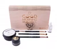 Lash Brow - Gift set of eyebrow styling cosmetics in a wooden box