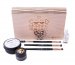 LashBrow - Gift set of eyebrow styling cosmetics in a wooden box