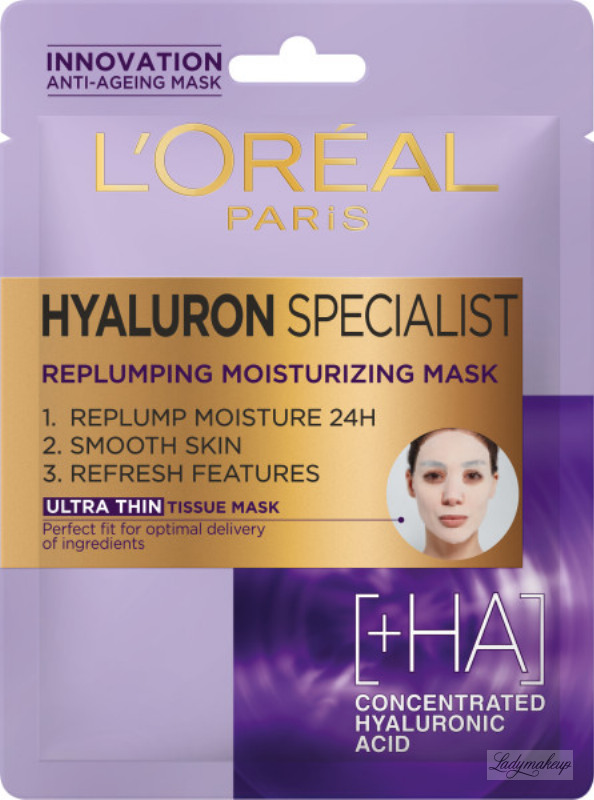 L`Oréal Paris Revitalift Filler and Hyaluronic Acid Anti-Ageing Night Cream 50ml