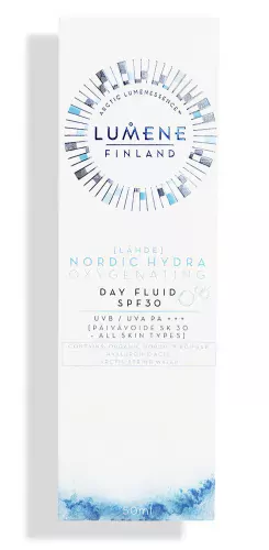LUMENE - LAHDE - NORDIC HYDRA - DAY FLUID SPF30 - Oxygenating day cream - 50 ml