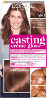 L'Oréal - Casting Créme Gloss - Pielęgnacyjna koloryzacja bez amoniaku - 680 Czekoladowe Mochaccino