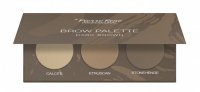 Pierre René - Brow Palette - Eyebrow shadow palette - 02 Dark Brown