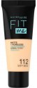 MAYBELLINE - FIT ME! Liquid Foundation For Normal To Oily Skin With Clay - 112 SOFT BEIGE - 112 SOFT BEIGE