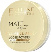 Eveline Cosmetics - MATT My Day Banana Loose Powder - Mattifying banana powder - 6 g