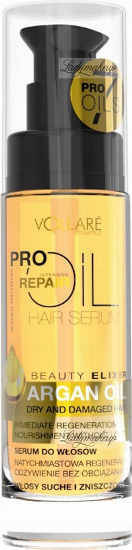 VOLLARE - PRO OIL INTENSIVE REPAIR - Serum for dry and damaged hair - 30 ml