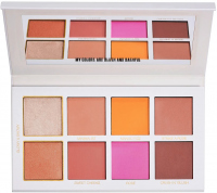 Scott Barnes - Chic Cheek No.1 Blush Palette - Paleta 8 róży