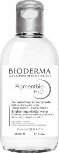 BIODERMA - Pigmentbio H2O - Brightening Micellar Water - Rozjaśniający płyn micelarny na przebarwienia - 250 ml 