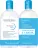 BIODERMA - Hydrabio H2O - Moisturizing Micellar Water Makeup Remover - Set of 2 moisturizing micellar lotions for cleansing and make-up removal - 2x500 ml