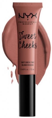 NYX Professional Makeup - Sweet Cheeks - Soft Cheek Tint - Cream cheek blush - 12 ml - 01 NUDE'TUDE