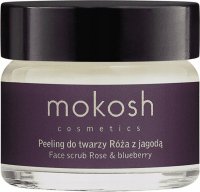 MOKOSH - Active Face Scrub - Aktywny peeling do twarzy - Róża z jagodą - 15 ml