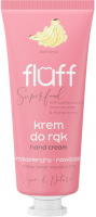 FLUFF - Superfood - Hand Cream - Nawilżająco-antybakteryjny krem do rąk - Banan - 50 ml