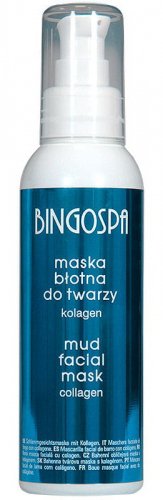BINGOSPA - Maska błotna do twarzy z kolagenem - 150g		