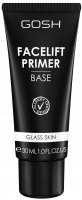 GOSH - FACELIFT PRIMER BASE - Ujędrniająca baza pod makijaż z efektem Glass Skin - 001 Transparent - 30ml