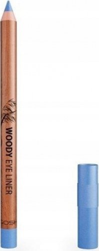 GOSH - WOODY EYE LINER - Waterproof eye pencil - 006 BLUE SPRUCE