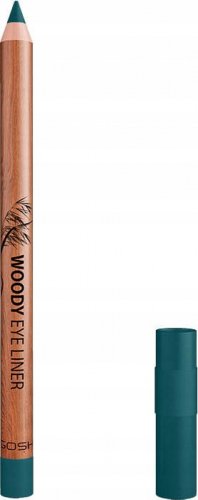 GOSH - WOODY EYE LINER - Waterproof eye pencil - 005 BAMBOO 