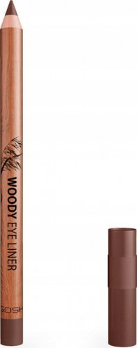 GOSH - WOODY EYE LINER - Waterproof eye pencil - 002 MAHOGANY