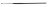 Kozłowski - Eyelash Kolinsky - Eyebrow Brush - K-EB502 - ANGLED