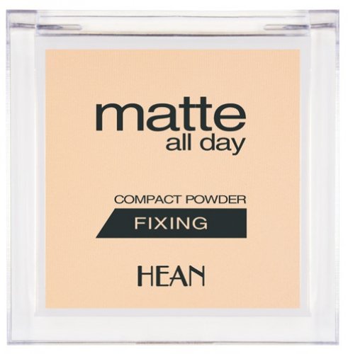 HEAN - Matte all day - COMPACT FIXING POWDER - 500 - SOFT BEIGE
