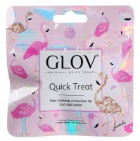 GLOV - QUICK TREAT Limited Flamingo Edition - Mini make-up removal glove - Cheeky Peach 