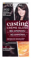 L'Oréal - Casting Créme Gloss - Pielęgnacyjna koloryzacja bez amoniaku - 3102 Chłodny Ciemny Brąz
