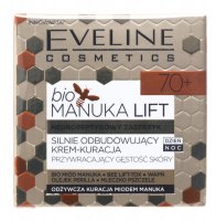 Eveline Cosmetics - BIO MANUKA LIFT - Strongly Rebuilding Cream Treatment that restores skin density - 70+