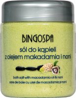 BINGOSPA - Bath Salt - Bath salt with macadamia and noni oil - 580 g