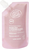 BodyBoom - Face Boom - Mask with Pink Clay - Detoksykująco-kojąca maseczka do twarzy z różową glinką (cera mieszana i tłusta) - 40 g