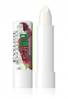 Eveline Cosmetics - EXTRA SOFT BIO - Regenerujący balsam do spierzchniętej skóry ust - Kwiat Wiśni - 4 g
