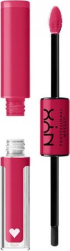 NYX Professional Makeup - SHINE LOUD HIGH PIGMENT LIP SHINE - Płynna, dwustronna pomadka do ust - 6.8 ml - ANOTHER LEVEL