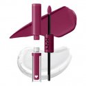 NYX Professional Makeup - SHINE LOUD HIGH PIGMENT LIP SHINE - Liquid, double-sided lipstick - 6.8 ml - IN CHARGE - IN CHARGE