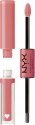 NYX Professional Makeup - SHINE LOUD HIGH PIGMENT LIP SHINE - Liquid, double-sided lipstick - 6.8 ml - CASH FLOW - CASH FLOW