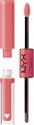 NYX Professional Makeup - SHINE LOUD HIGH PIGMENT LIP SHINE - Liquid, double-sided lipstick - 6.8 ml - BORN TO HUSTLE - BORN TO HUSTLE