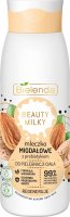 Bielenda - BEAUTY MILKY - Regenerating Almond Body Milk - Mleczko migdałowe z prebiotykiem do pielęgnacji ciała - 400 ml