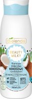 Bielenda - BEAUTY MILK - Moisturizing Coconut Shower & Bath Milk - Creamy coconut milk with prebiotic for bath and shower - 400 ml
