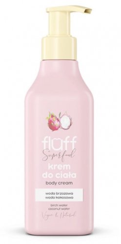FLUFF - Superfood - Body Cream - Intensively moisturizing body cream - Dragon fruit - 200 ml